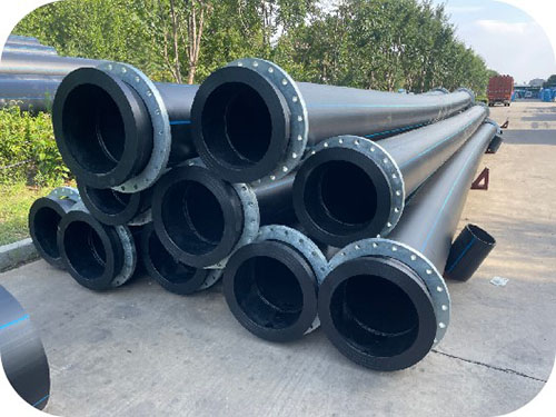 HDPE Flanged Pipeline Supply To Ecuador (1)