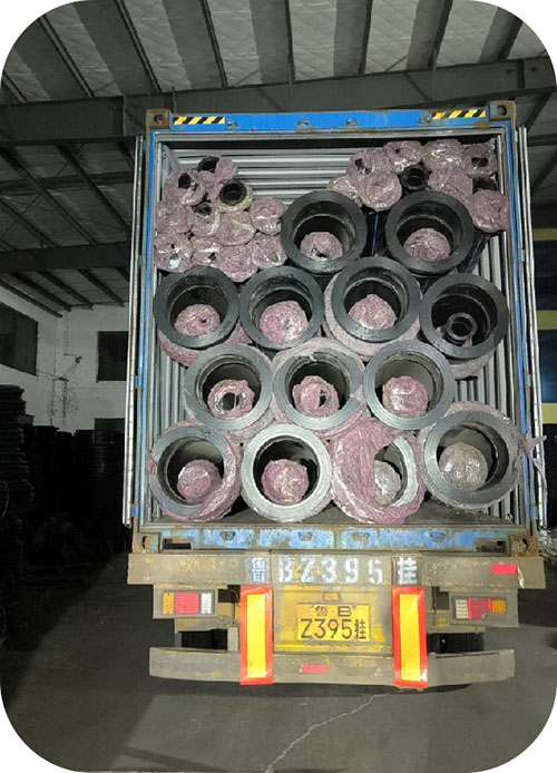 HDPE Flanged Pipeline Supply To Ecuador (3)
