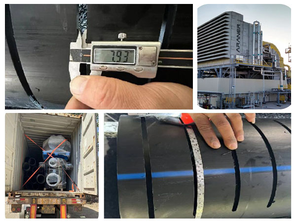 HDPE Pipe and Fittings As Per The Drawings For Cooling System