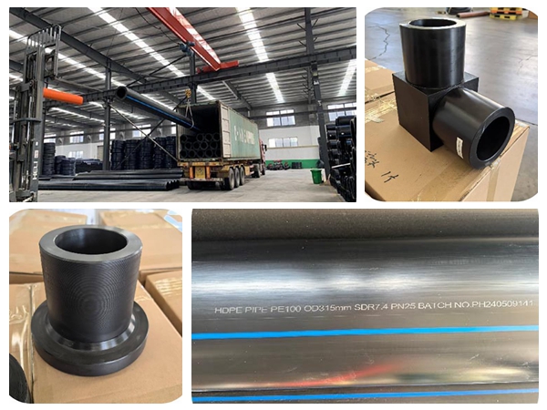 HDPE SDR7.4 Pipeline Supply to Eritrea