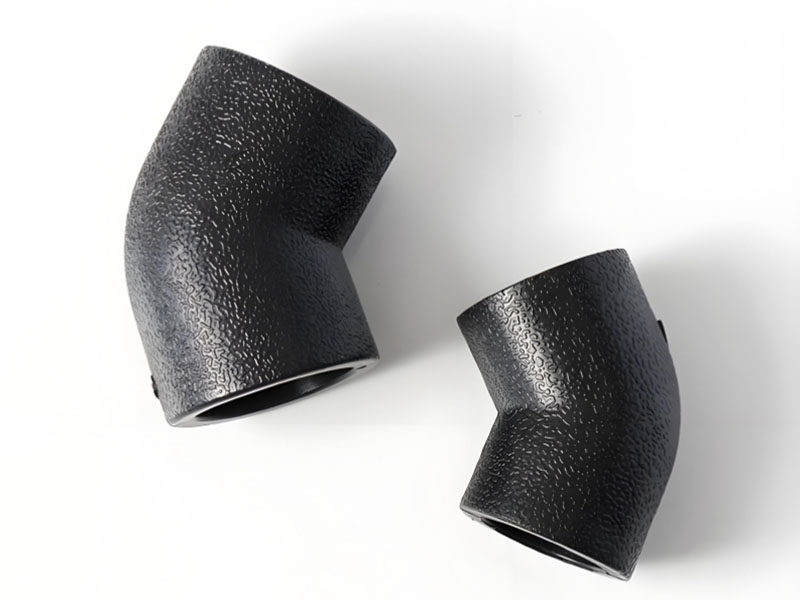Standard elbow for HDPE pipe