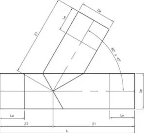 HDPE Fabricated WYE