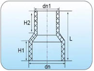 HDPE Turnery Concentric Reducer