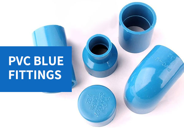 pvc blue fittings