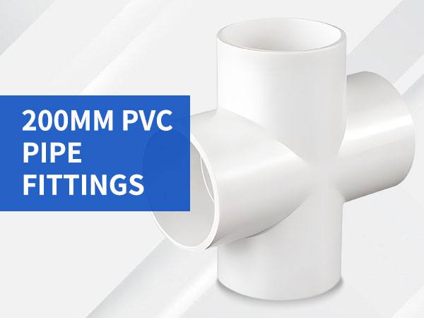 200mm pvc pipe fittings