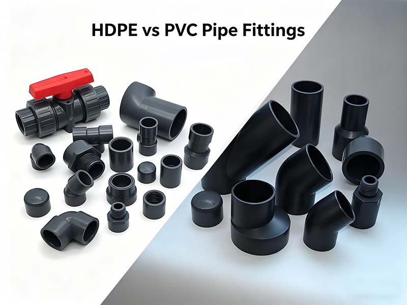 HDPE vs PVC Pipe Fittings for Water Supply Which Is Better